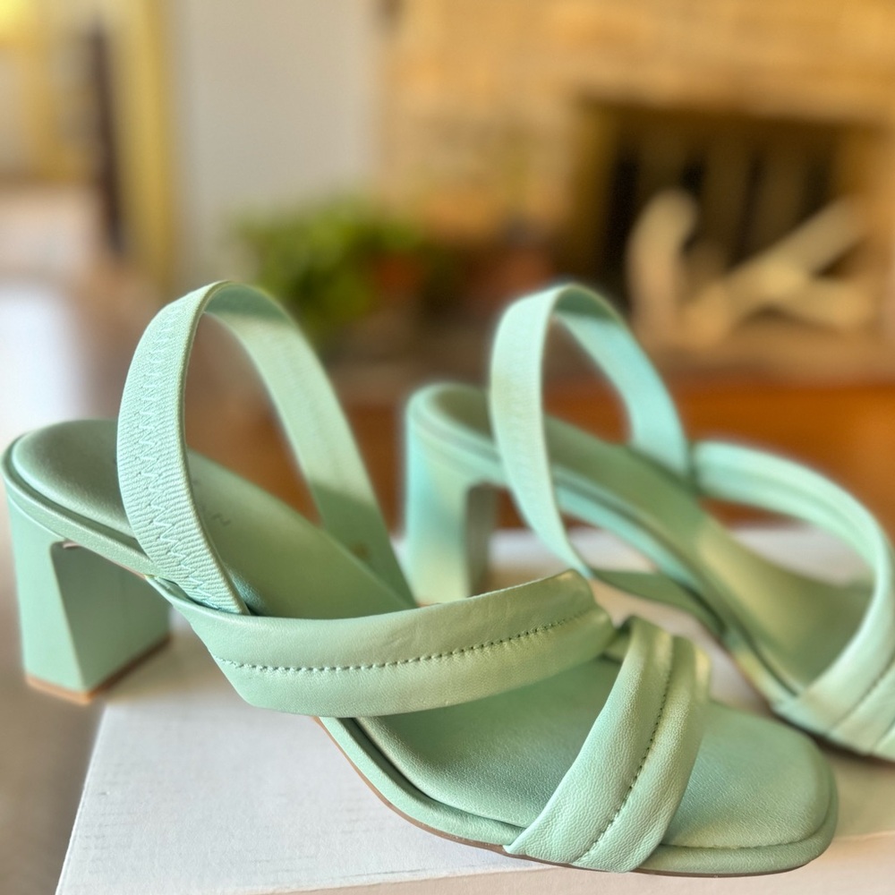 Nordstrom/Caslon mint heels